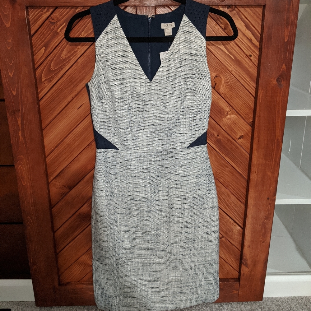 J. Crew V Neck Dress